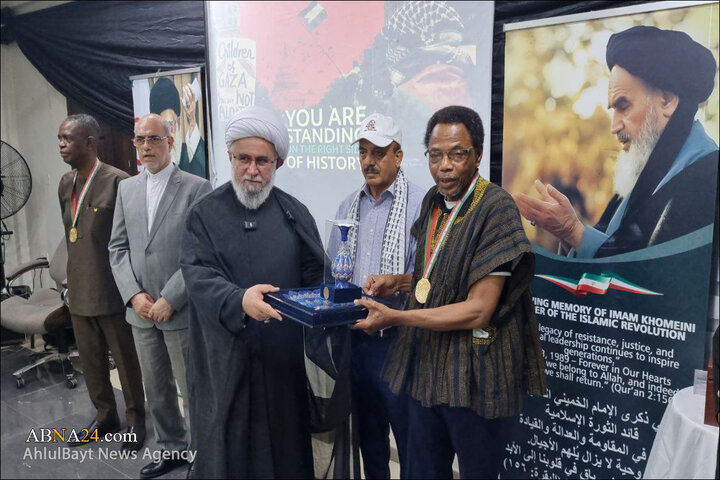 مراسم بزرگداشت سالروز ارتحال امام خمینی(ره) در پایتخت غنا