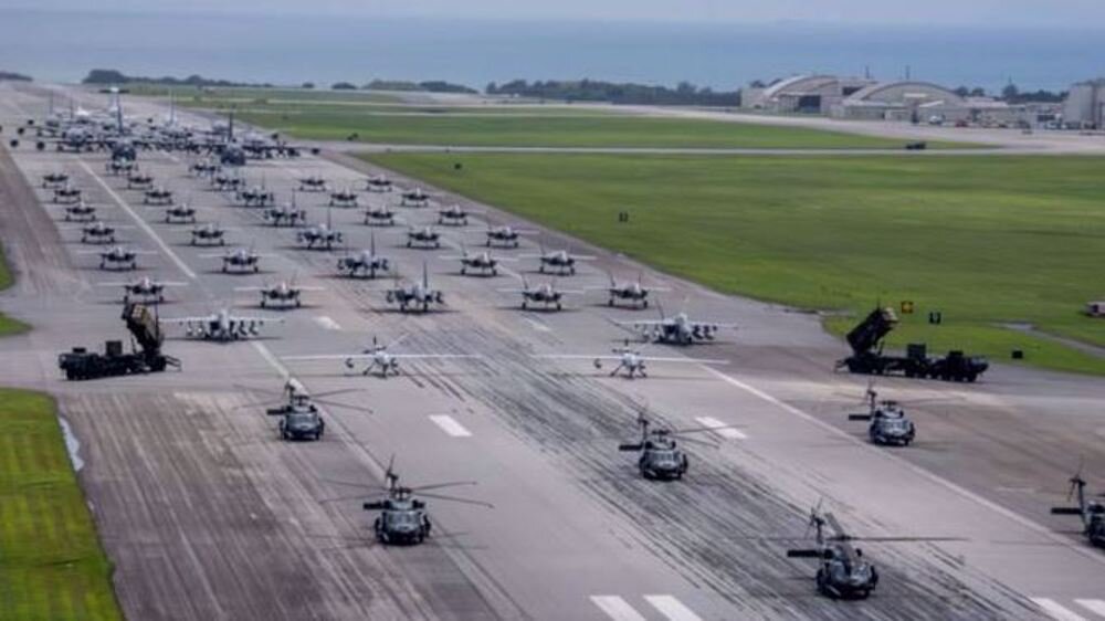 Explosion at US Kadena Air Base in Japan injures four Japanese servicemen