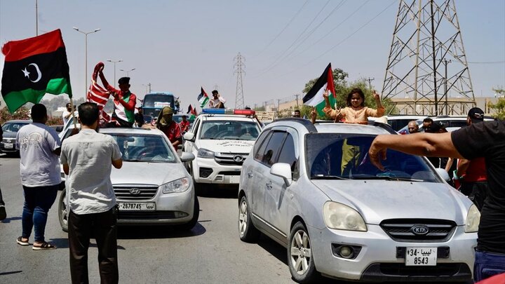 کاروان «مقاومت مغرب» به لیبی اولین ایستگاه خود رسید