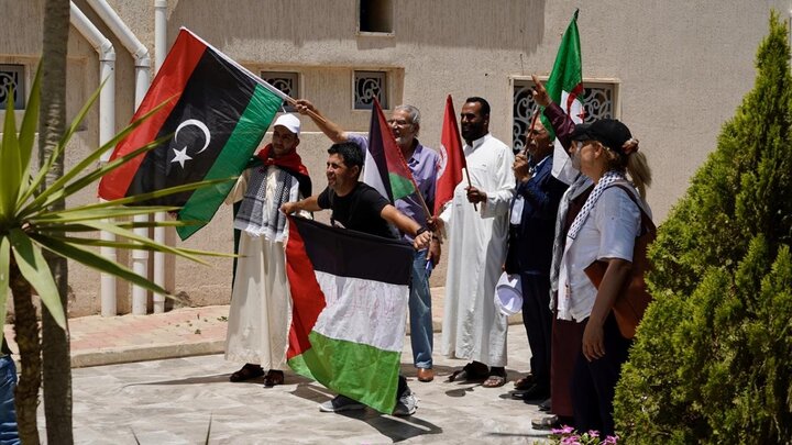 کاروان «مقاومت مغرب» به لیبی اولین ایستگاه خود رسید