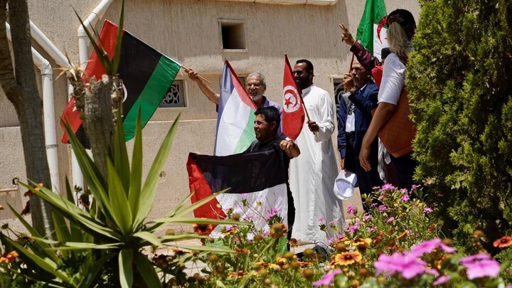 کاروان «مقاومت مغرب» به لیبی اولین ایستگاه خود رسید