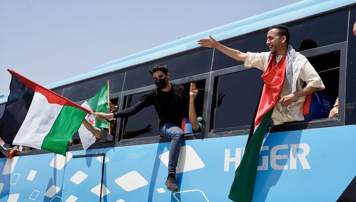 کاروان «مقاومت مغرب» به لیبی اولین ایستگاه خود رسید