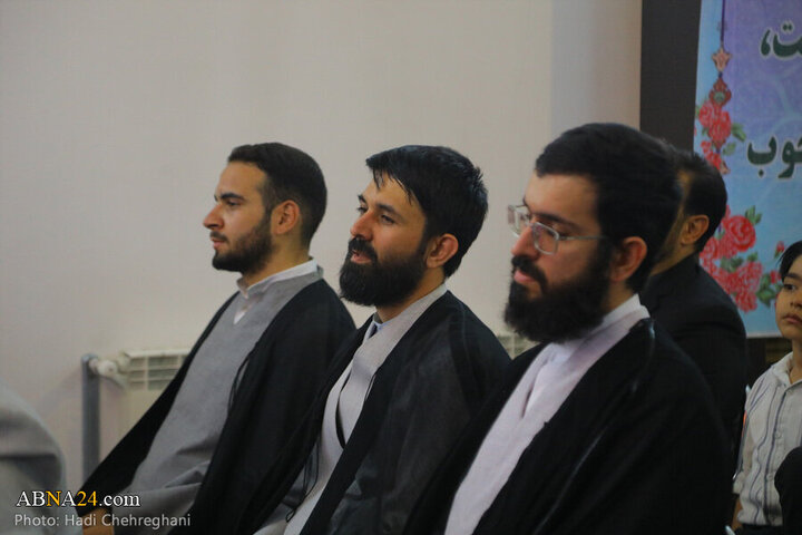 Photos: Imam Hadi birth anniversary, turban-wearing ceremony held in Qom