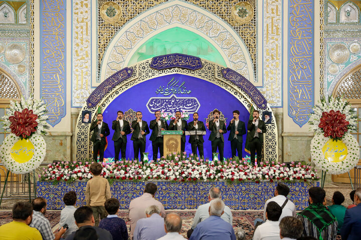 Photos: Imam Hadi birth anniversary celebrated at Razavi holy shrine