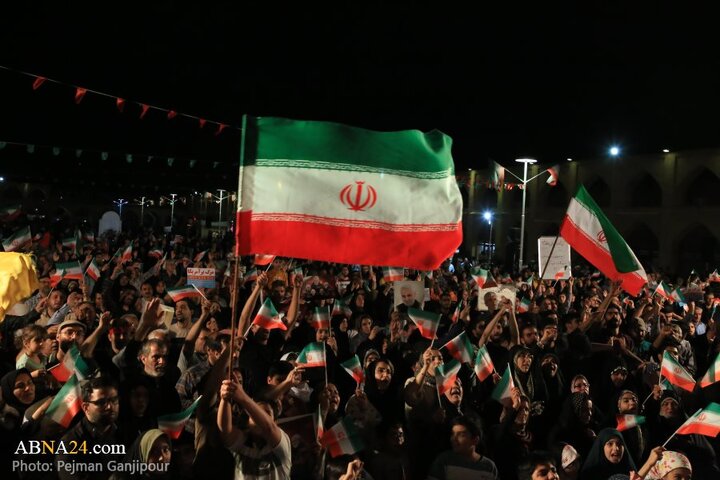 اجتماع خودجوش و حماسی مردم اصفهان در پشتیبانی انتقام ملی از رژیم صهیونیستی