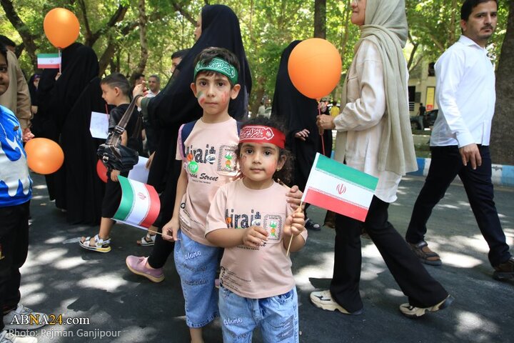 راهپیمایی و مهمانی کیلومتری عید غدیر در شهر اصفهان