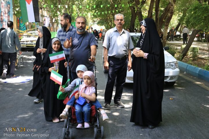 راهپیمایی و مهمانی کیلومتری عید غدیر در شهر اصفهان