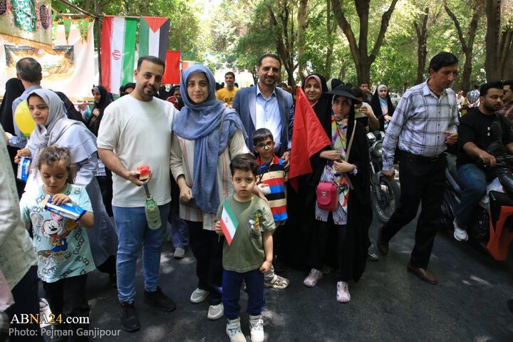 راهپیمایی و مهمانی کیلومتری عید غدیر در شهر اصفهان