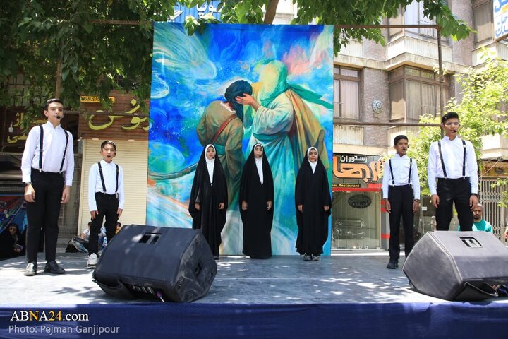 راهپیمایی و مهمانی کیلومتری عید غدیر در شهر اصفهان