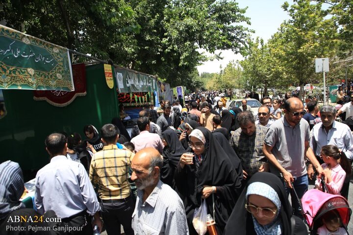 راهپیمایی و مهمانی کیلومتری عید غدیر در شهر اصفهان
