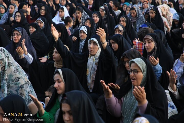 اجتماع غدیریون اصفهان در حرم حضرت زینب خواهر امام رضا(ع)