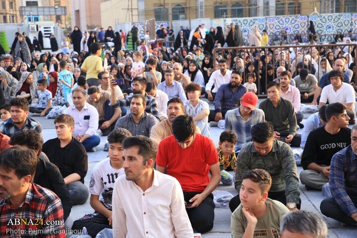 اجتماع غدیریون اصفهان در حرم حضرت زینب خواهر امام رضا(ع)