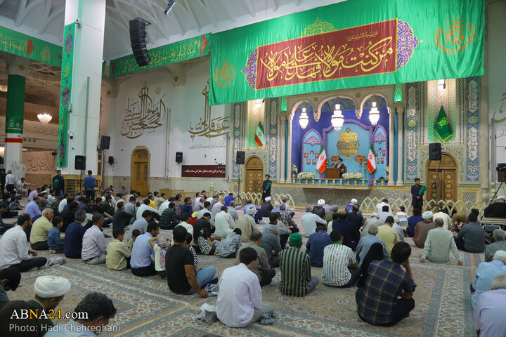 مراسم شام عید سعید غدیر در حرم مطهر حضرت معصومه(س)