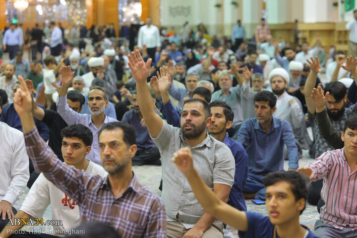 مراسم شام عید سعید غدیر در حرم مطهر حضرت معصومه(س)