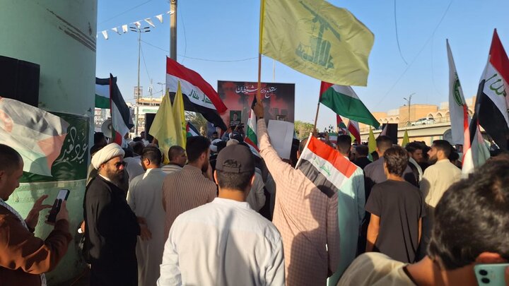 همبستگی علما وطلاب حوزه علمیه نجف اشرف