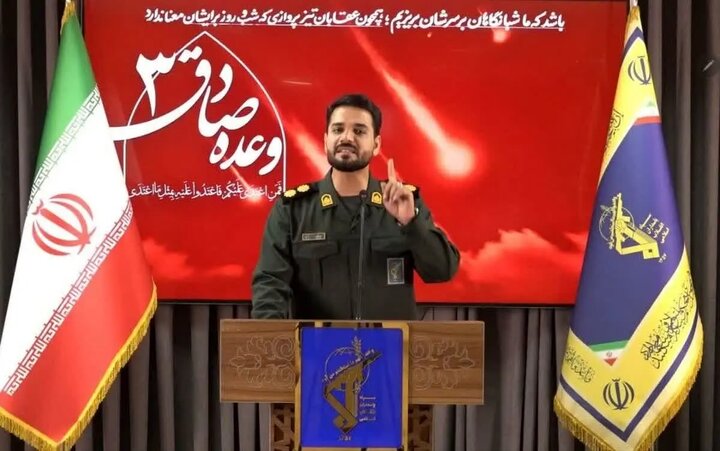 "ایمان تاجیک" سخنگوی عملیات «وعده صادق ۳» شد