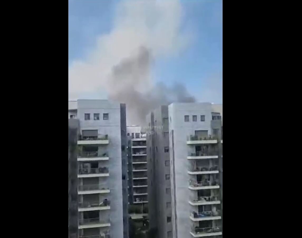 Video: Multiple direct strikes have hit heart of Zionist regime