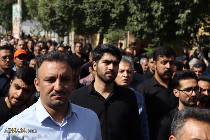 تشییع پیکر ۵ شهید حملات رژیم صهیونیستی در اردستان اصفهان