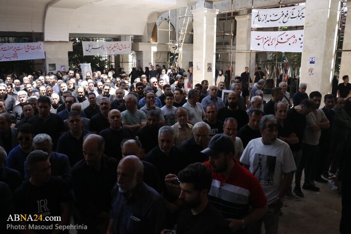 تشییع پیکر شهید «خلیل علیپور» در شهر تبریز