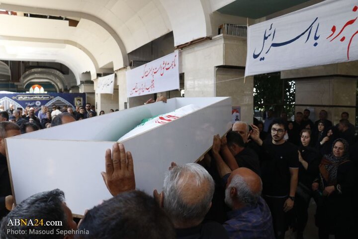 تشییع پیکر شهید «خلیل علیپور» در شهر تبریز