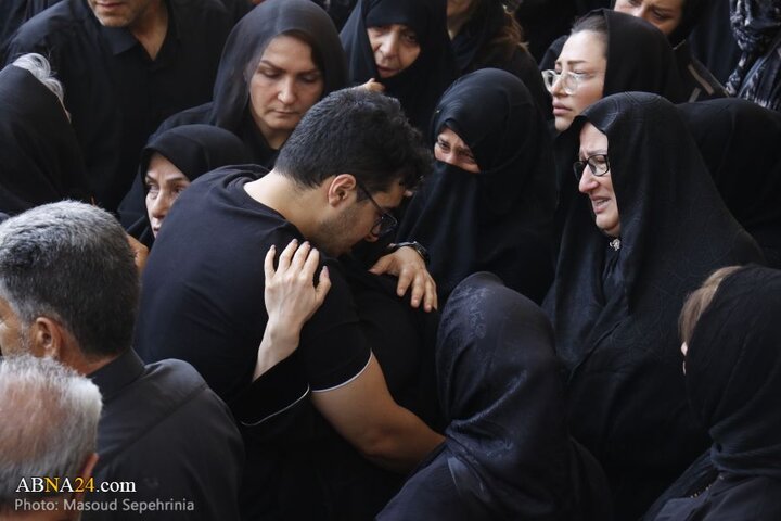 تشییع پیکر شهید «خلیل علیپور» در شهر تبریز