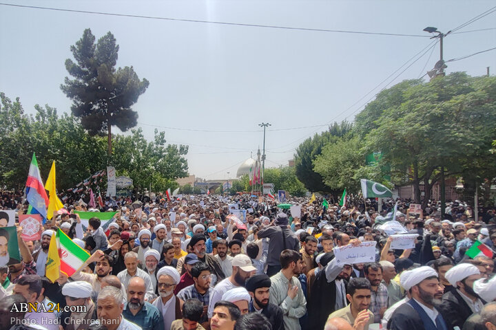 راهپیمایی جمعه خشم و نصر با حضور مردم انقلابی در شهر قم