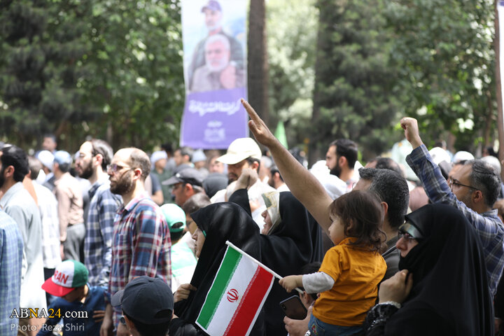 تشییع پیکر ۵ شهید حملات رژیم صهیونیستی در جمعه «خشم و نصر» در شهر قم