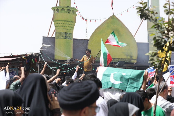 تشییع پیکر ۵ شهید حملات رژیم صهیونیستی در جمعه «خشم و نصر» در شهر قم
