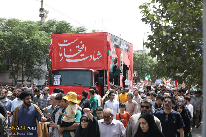 تشییع پیکر ۵ شهید حملات رژیم صهیونیستی در جمعه «خشم و نصر» در شهر قم