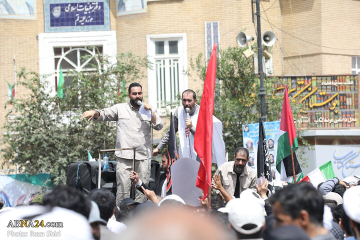 تشییع پیکر ۵ شهید حملات رژیم صهیونیستی در جمعه «خشم و نصر» در شهر قم