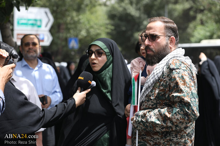 Photos: Funeral ceremony of 5 martyrs of Zionist regime's attacks on "Wrath and Victory" rally in Qom - 2