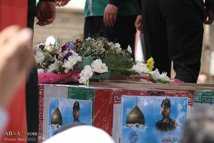 Photos: Funeral ceremony of 5 martyrs of Zionist regime's attacks on "Wrath and Victory" rally in Qom - 2