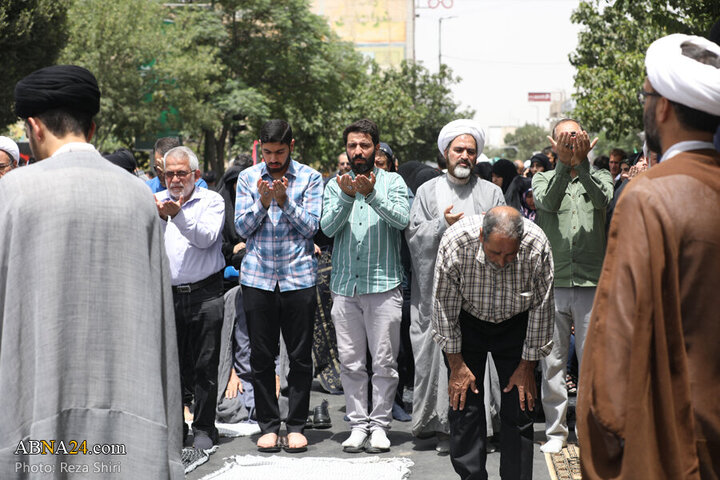 Photos: Funeral ceremony of 5 martyrs of Zionist regime's attacks on "Wrath and Victory" rally in Qom - 2