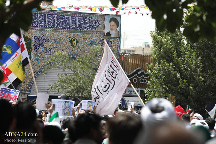 Photos: Funeral ceremony of 5 martyrs of Zionist regime's attacks on "Wrath and Victory" rally in Qom - 2