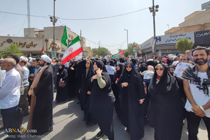 Photos: Qom people hold “Wrath and Victory” rally to condemn Israeli aggression