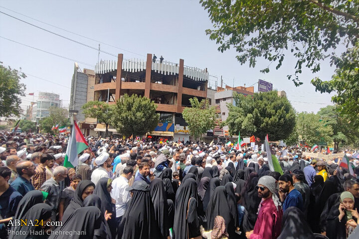 Photos: Qom people hold “Wrath and Victory” rally to condemn Israeli aggression
