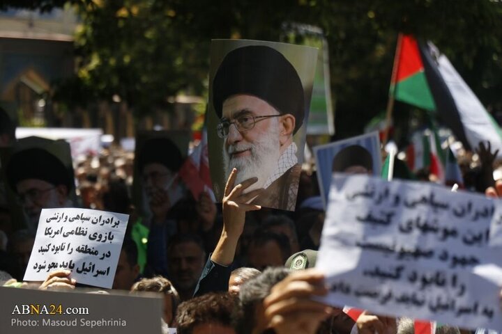 Photos: Tabriz people hold “Wrath and Victory” rally to condemn Israeli aggression