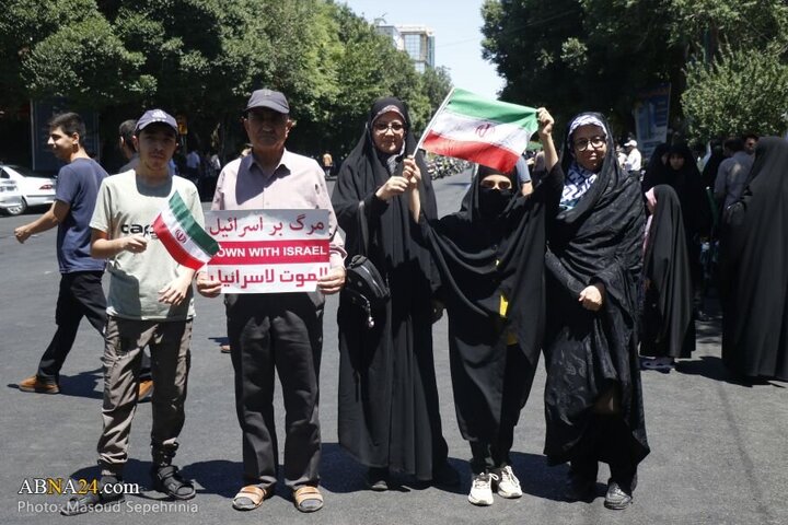 Photos: Tabriz people hold “Wrath and Victory” rally to condemn Israeli aggression