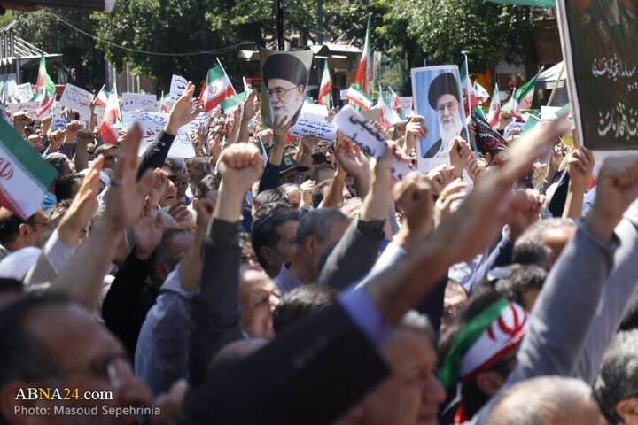 Photos: Tabriz people hold “Wrath and Victory” rally to condemn Israeli aggression