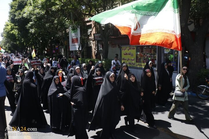 Photos: Tabriz people hold “Wrath and Victory” rally to condemn Israeli aggression