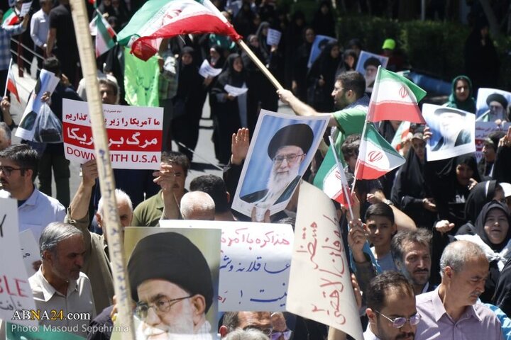 Photos: Tabriz people hold “Wrath and Victory” rally to condemn Israeli aggression