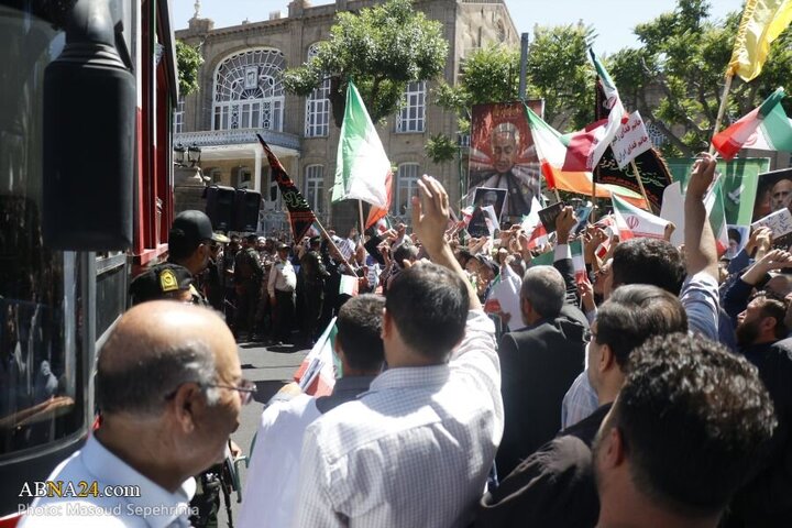 Photos: Tabriz people hold “Wrath and Victory” rally to condemn Israeli aggression