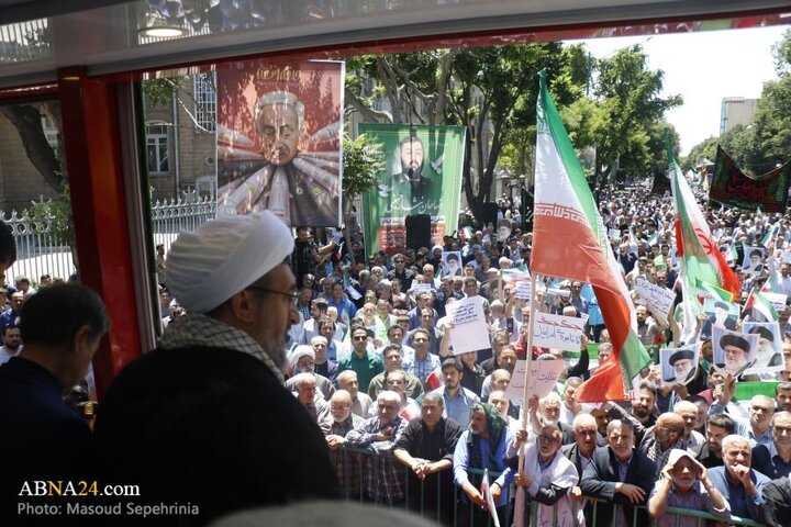 Photos: Tabriz people hold “Wrath and Victory” rally to condemn Israeli aggression