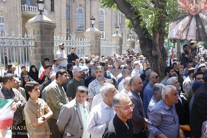 Photos: Tabriz people hold “Wrath and Victory” rally to condemn Israeli aggression