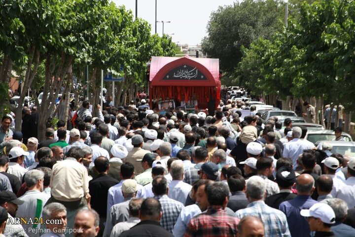 Photos: Funeral ceremony of martyrs of Zionist regime's aggression held in Isfahan