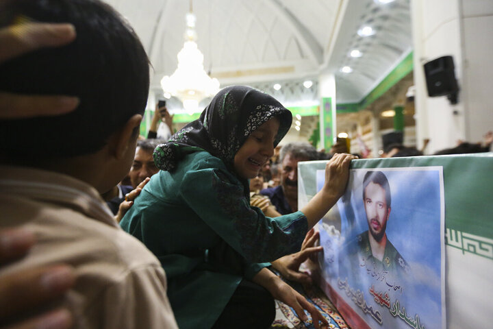 Photos: People of Qom bid farewell to martyrs of Zionist regime's attacks