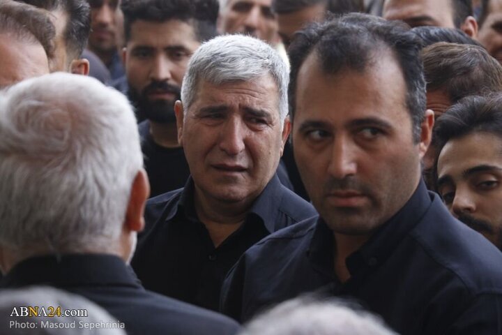 Photos: Funeral ceremony of martyr Khalil Alipour held in Tabriz