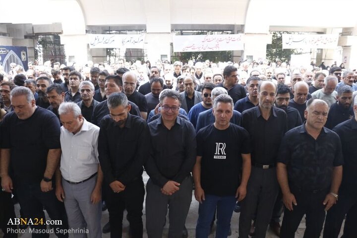 Photos: Funeral ceremony of martyr Khalil Alipour held in Tabriz