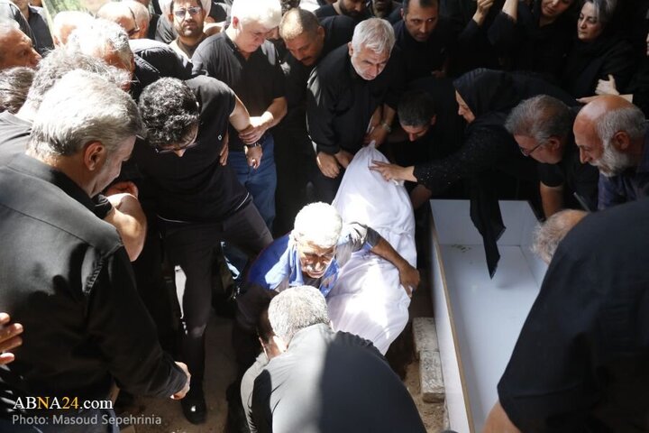 Photos: Funeral ceremony of martyr Khalil Alipour held in Tabriz