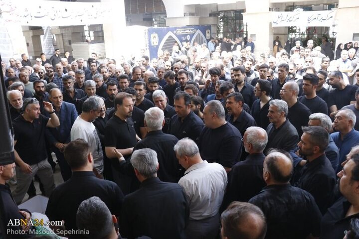 Photos: Funeral ceremony of martyr Khalil Alipour held in Tabriz